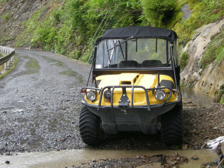 十津川村緊急工事現場へARGOを2台納車させて頂きました。