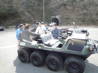 広島県神石高原町　株式会社帝釈峡遊覧船様へARGO2台納車いたしました。
