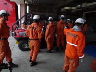 新潟市消防局に配備されたARGOの操作説明に伺いました。