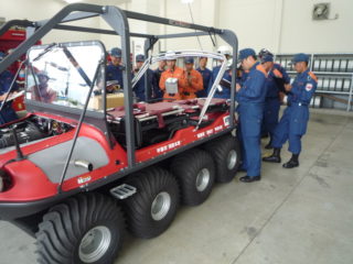 神奈川県平塚市消防局に配備されたARGOの操作説明に伺いました。