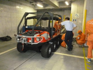 和歌山県和歌山市消防局に配備されたARGOの操作説明に伺いました。