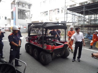 大阪府大阪市消防局に配備されたARGOの操作説明に伺いました。