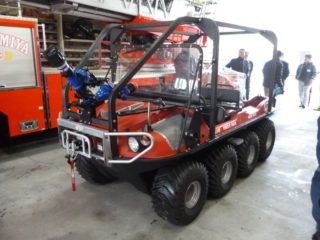 栃木県宇都宮市消防局に配備されたARGOの操作説明に伺いました。