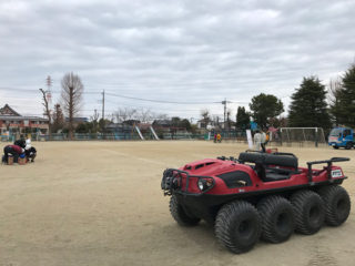 2月25日　埼玉県越谷市桜井地区防災訓練にARGOが参加しました！