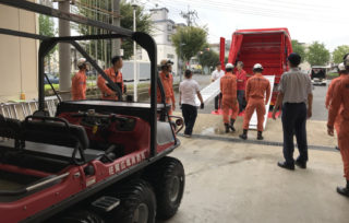 佐賀県佐賀広域消防局様へARGO操作説明に伺いました。