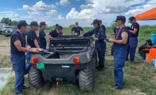 当社ARGO研修センターにて、さいたま市消防局様のARGO操縦訓練を行いました。