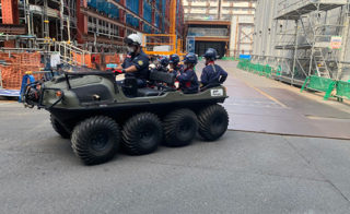 7月2日に東京都北区王子の王子給水所現場にて行われた日本建設業連合会（建設小町）様主催のイベントにARGOが参加しました！