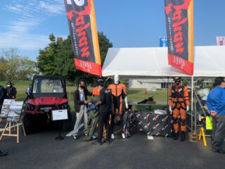 10月23日に開催された「大網白里市 第43回九都県市合同防災訓練」にARGOを出展しました！