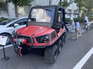 10月19日に開催された「陸上自衛隊 補給統制本部 令和４年度ロジスティクス展」にARGO、エネトレを出展しました！