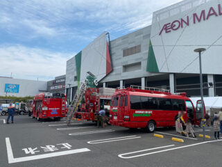 11月4日(土)にイオンモール春日部で開催された「防災EXPO」にARGO、エネバイ、エネチャリ、パン缶を出展しました！