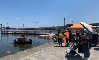 5月25日(土)・26日(日)にレイクタウン防災フェスで実施した水陸両用車体験試乗の売上の一部を能登半島地震災害義援金として寄付しました