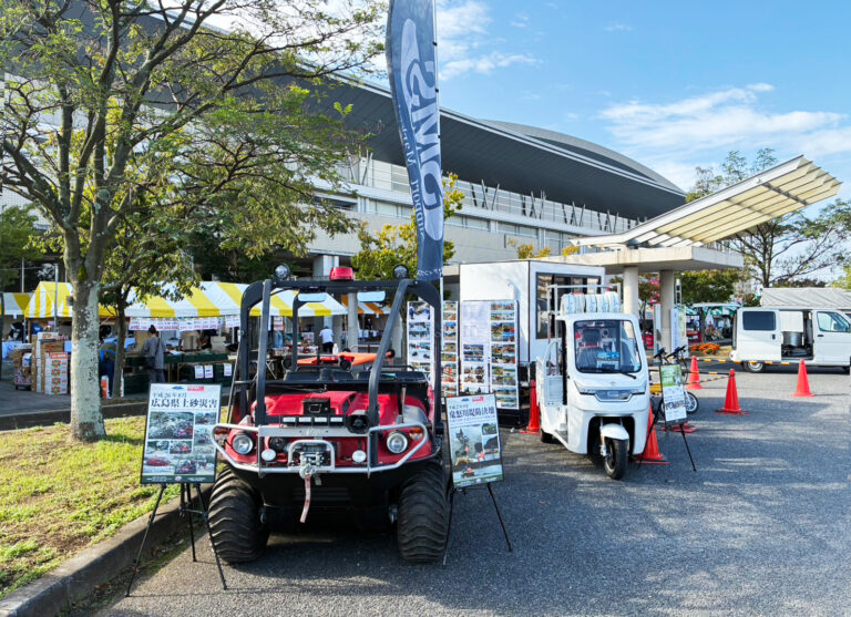 10月18日(土)、19日(日)に春日部市で開催された「春日部市市制施行20周年記念 第29回かすかべ商工まつり～ふれあいフェスタ2025～」にARGO、電動キックボードなどを出展しました！