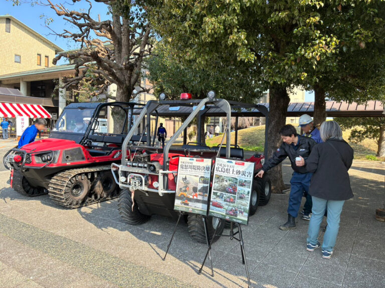 3月22日(日)に蓮田市で開催される「蓮田市防災フェア」に出展しました!